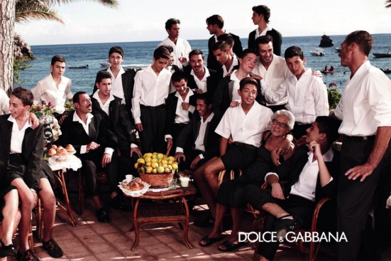 Dolce&Gabbana men wiosna lato 2013
